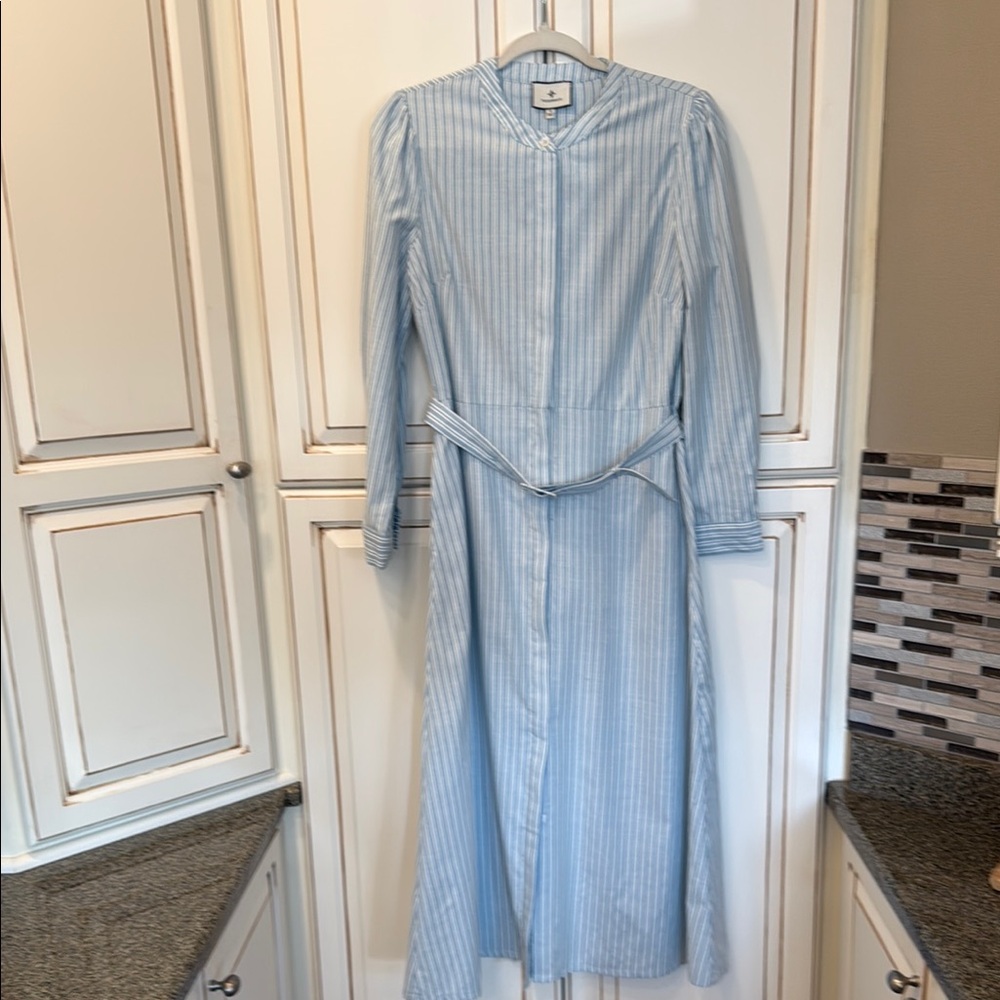 Tuckernut Sea Stripe Catherine Dress Sz M